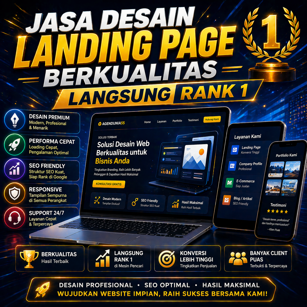 Landing Page sebagai Ruang Tenang untuk Mengurai Perjalanan Calon Klien dari Rasa Ragu ke Rasa Yakin